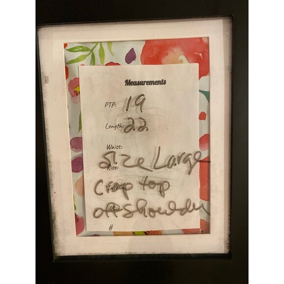 Joyspun Cropped Blouse Sz Large Top Dk Turquoise Off Shoulder Gathered Neckline - Picture 10 of 10